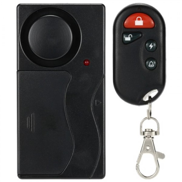 Wireless Remote Control Vibration Alarm Home House Security Door Window Car Sensor Detector