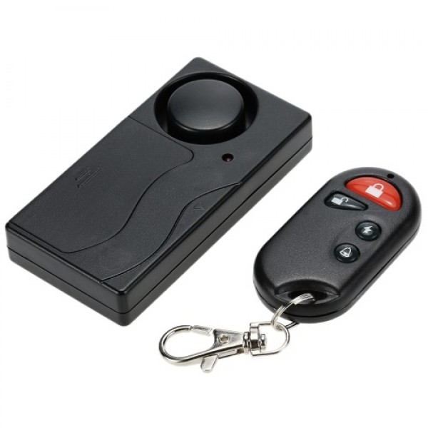 Wireless Remote Control Vibration Alarm Home House Security Door Window Car Sensor Detector