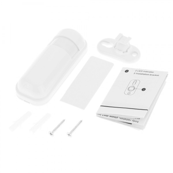 Wireless Mini PIR Infrared Passive Sensor Motion Detector Alarm System