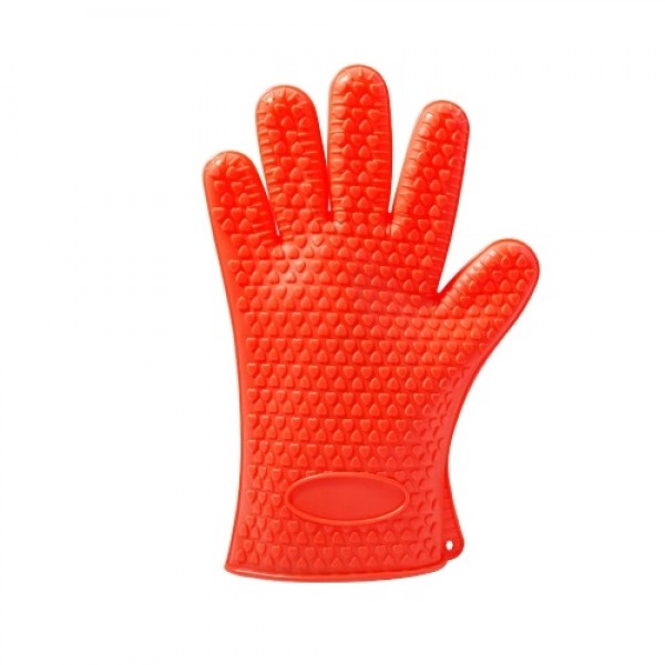 1PCS Silicone Glove Kitchen Heat Resistant Gloves