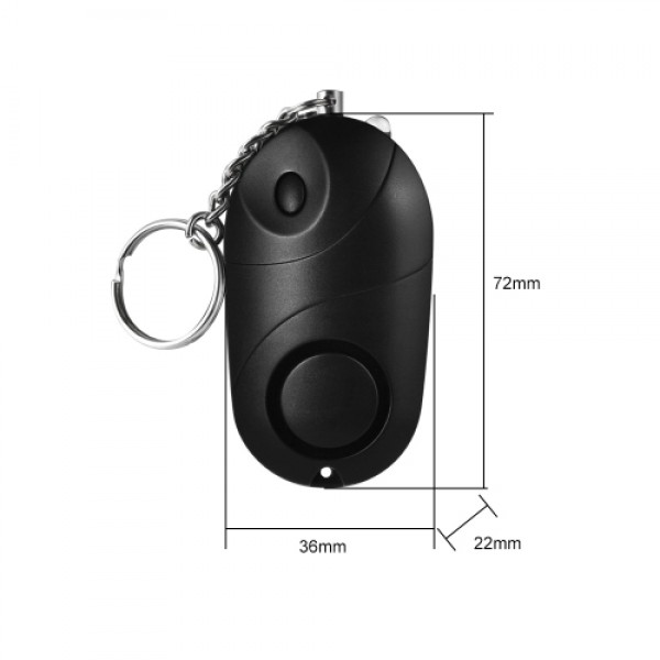 Personal Alarm 120-130dB Security Alarm Keychain