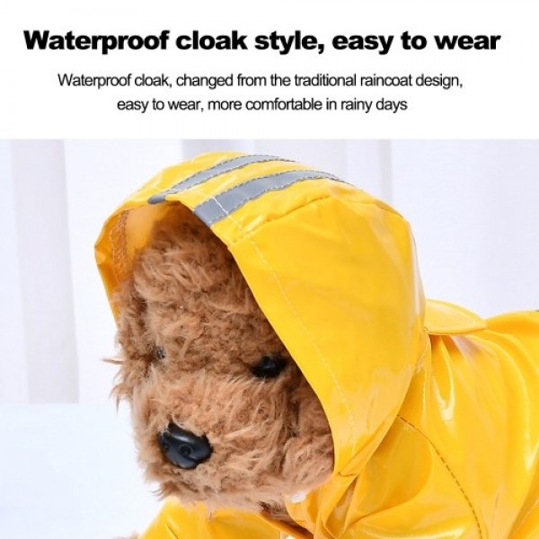 Pet Dog Reflective Raincoat