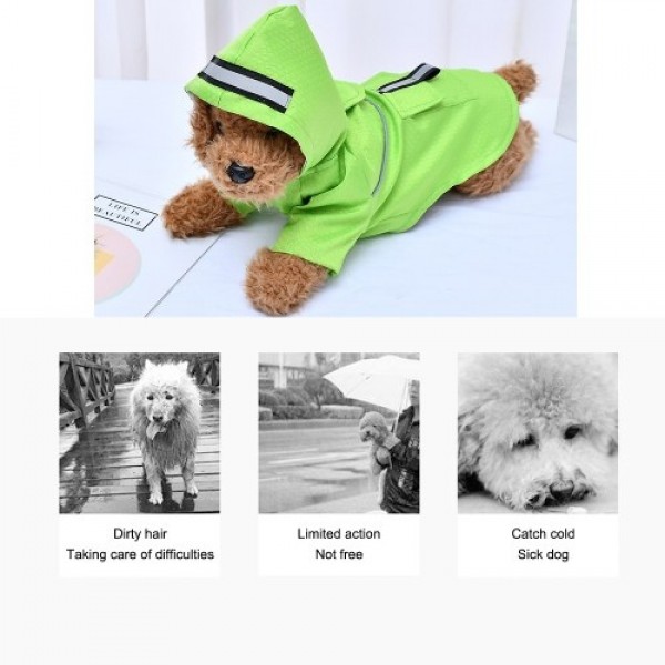 Summer Outdoor Puppy Pet Rain Coat