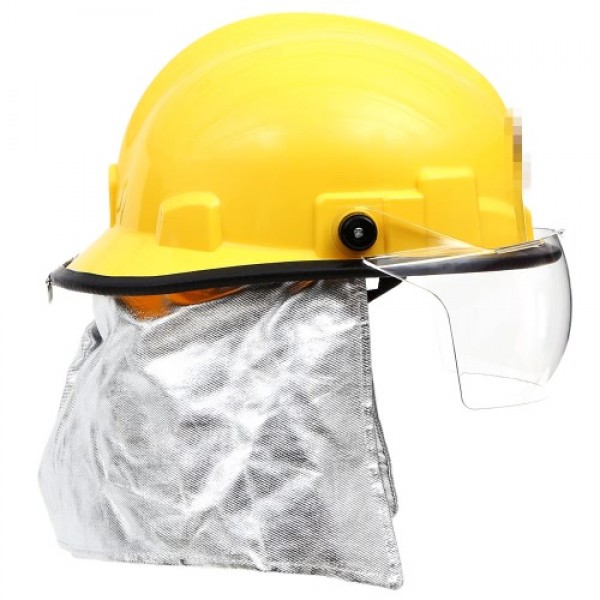 Fire Proof Fireman's Safety Helmet With Google Amice Electric Shock Prevention Flame-retardant Pierce Resistance Fire Fighting H