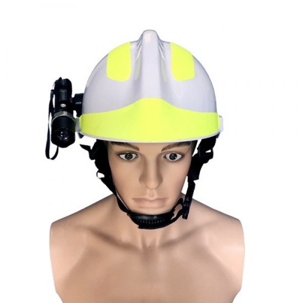 F2 Emergency Rescue Helmet Fire Fighter Safety Helmets Workplace Fire Protection Hard Hat with Headlamp &amp; Goggles Protective