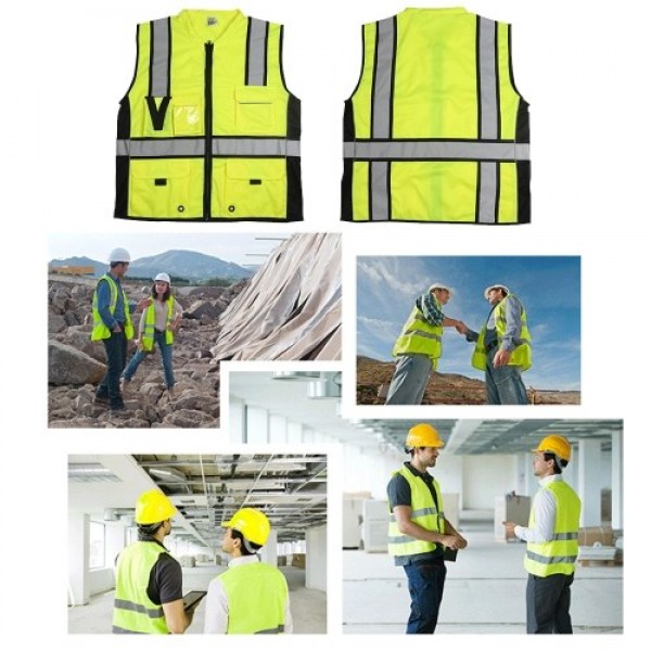 SFVest  High Visibility Reflective Safety Vest