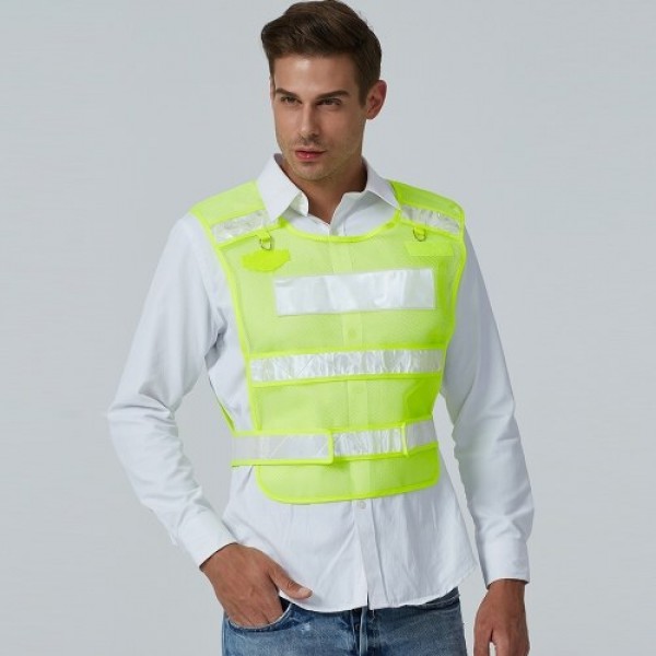 SFVest High Visibility Reflective Safety Vest Antifreeze Workwear Working Clothes Cold-resistant Reflective Vest Low temperature