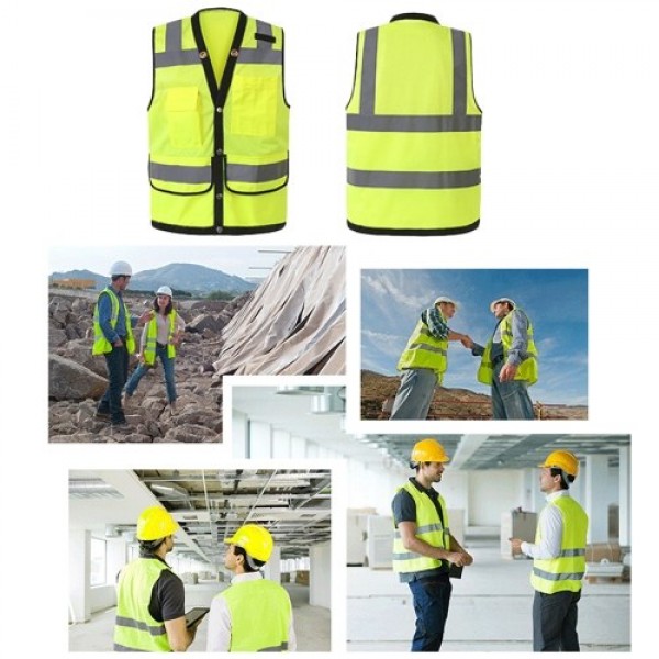 Safety Reflective Vest Workwear Security Working Clothes