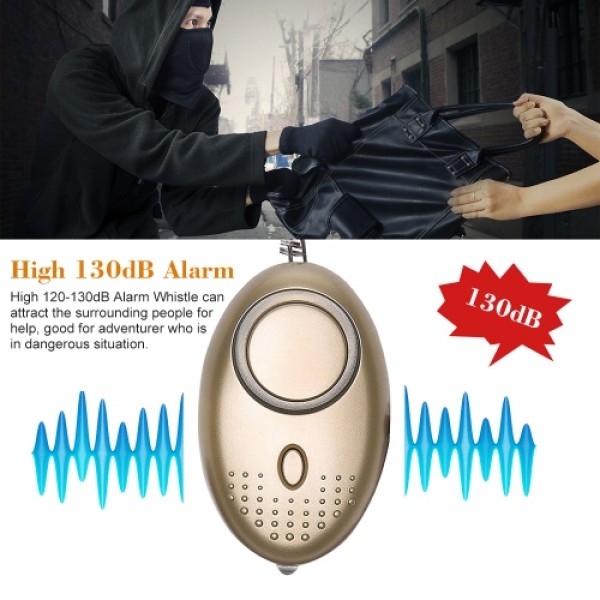 Personal Alarm Emergency Self-Defense Security Alarm Keychain