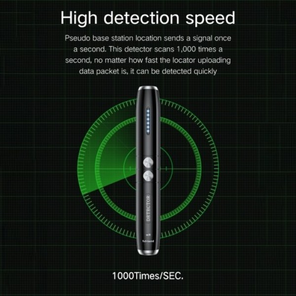 Detector for Wireless Audio Bug Camera