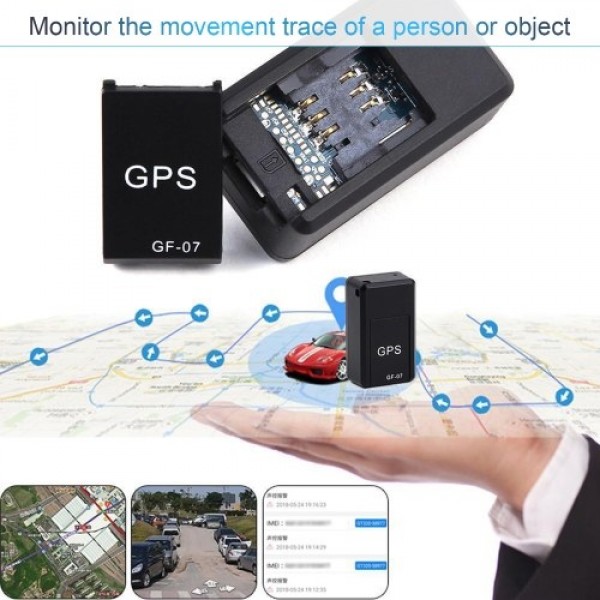 GF07 Tracking Device Mini GPS Tracker Real Time Tracking Locator Device Anti-theft Magnetic Tracker Vehicle Locator Voice Contro