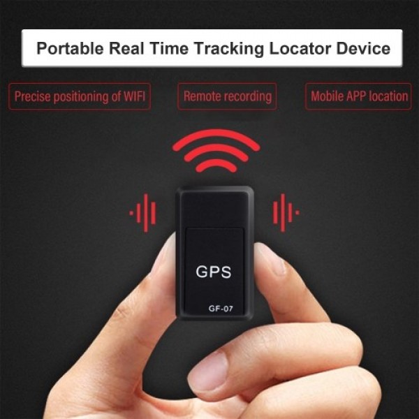 GF07 Tracking Device Mini GPS Tracker Real Time Tracking Locator Device Anti-theft Magnetic Tracker Vehicle Locator Voice Contro