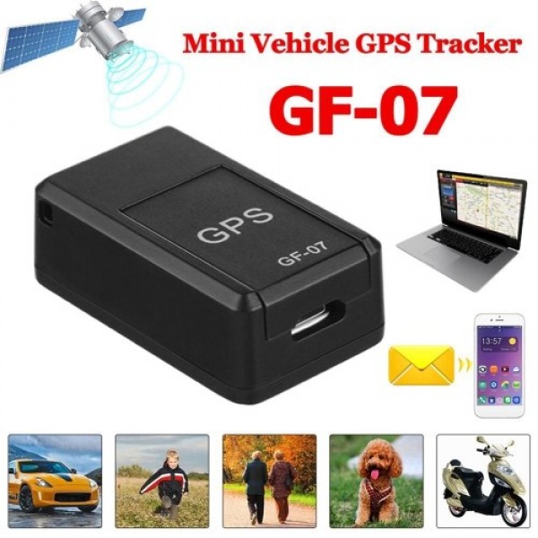 GF07 Tracking Device Mini GPS Tracker Real Time Tracking Locator Device Anti-theft Magnetic Tracker Vehicle Locator Voice Contro