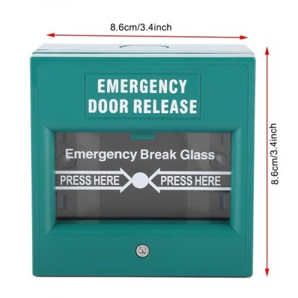 Fire Alarm Swtich Break Glass Exit Release Switch