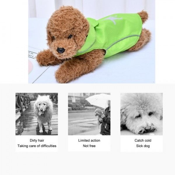 Summer Outdoor Puppy Pet Rain Coat