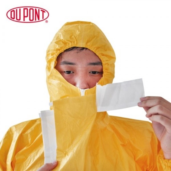 DU PONT Pro Safety Clothing Protective Coverall Chemicals Protective Clothing Hooded Sulfuric Acid Alkali Safety Coveralls Water