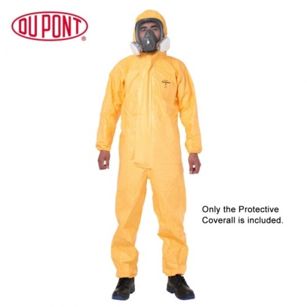 DU PONT Pro Safety Clothing Protective Coverall Chemicals Protective Clothing Hooded Sulfuric Acid Alkali Safety Coveralls Water