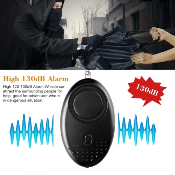 Personal Alarm 120-130dB Safe Sound Security Alarm Keychain