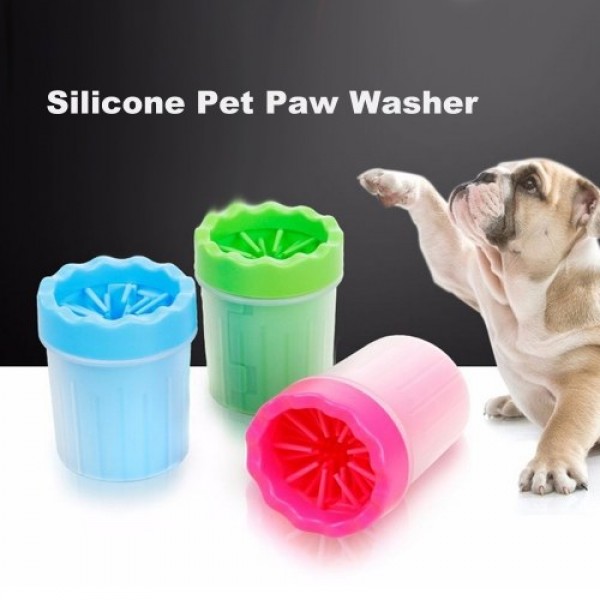 Silicone Pet Paw Washer Dog Cat Pets Paw Cleaning Cup Mud Cleaner for Small Large Pets Feet