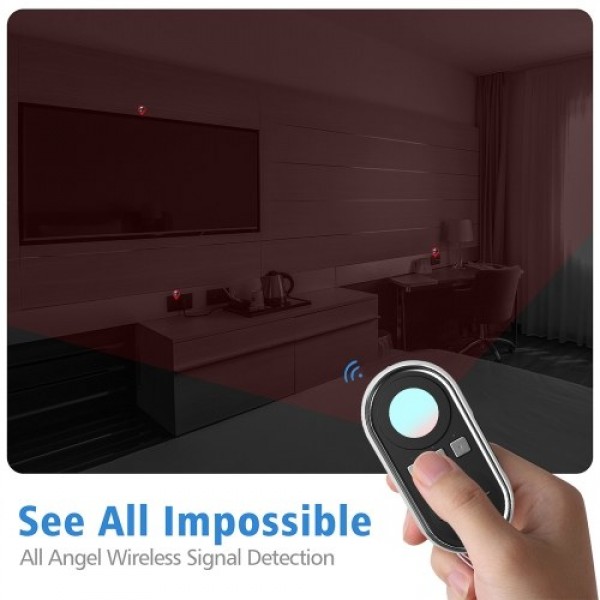 Portable Hidden Camera Detector Wireless Signal Scanner Hotel Anti-spy Prevent Monitoring Mini Finder