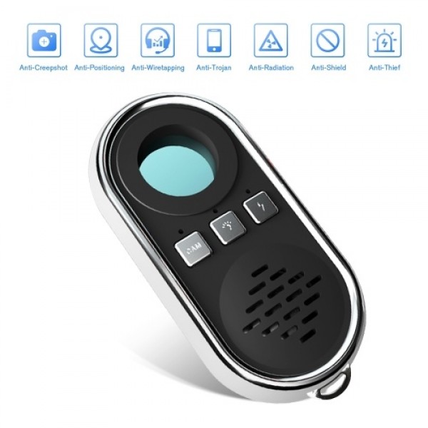 Portable Hidden Camera Detector Wireless Signal Scanner Hotel Anti-spy Prevent Monitoring Mini Finder