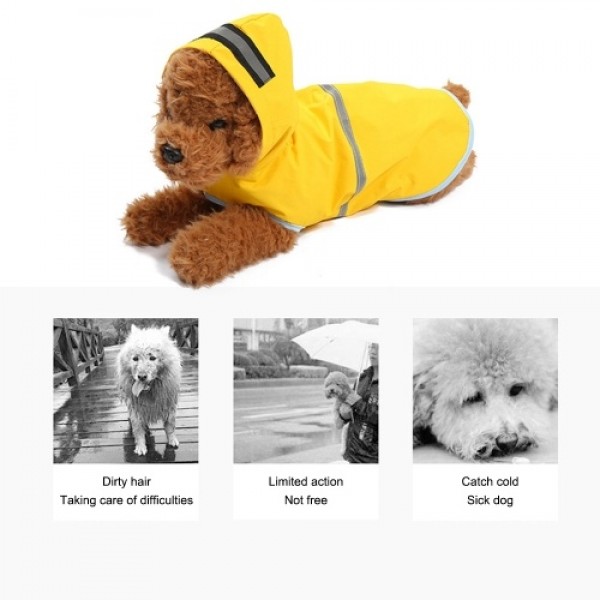 Summer Outdoor Puppy Pet Rain Coat