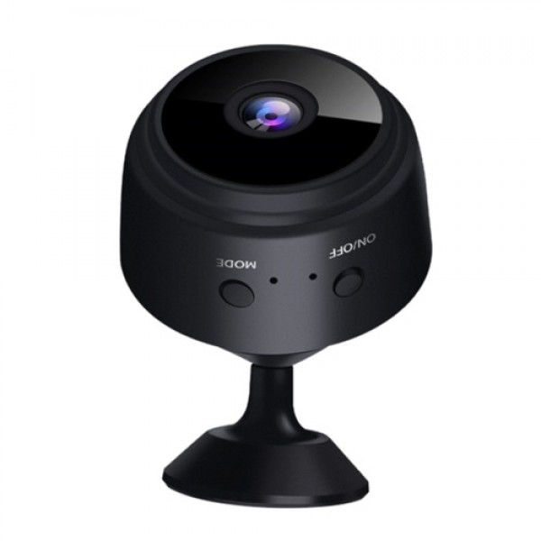 Mini Camera Home Surveillance Camera Two-Way Voice and Video Call Infrared Night Vision Motion Detection for Home Car Indoor Out