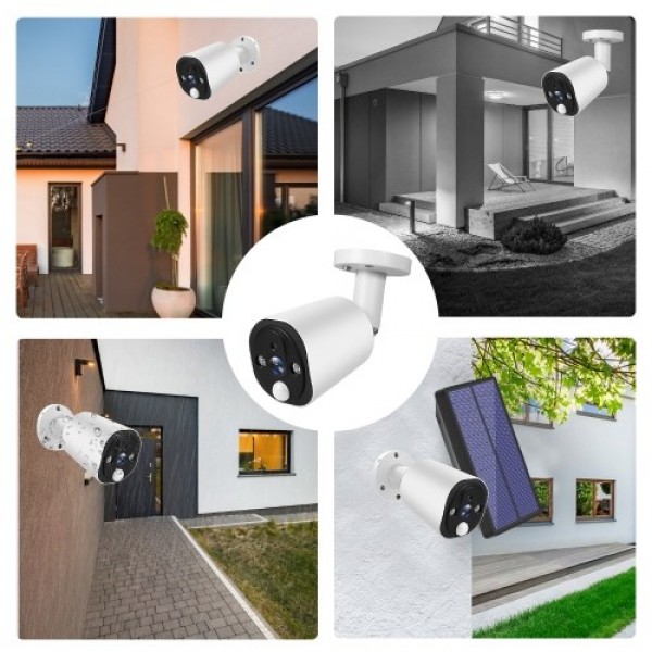 Solar Powered Wireless Security Camera