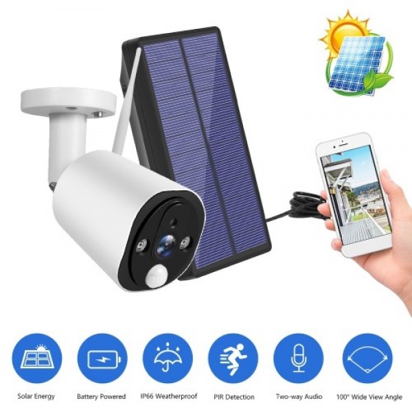 Solar Powered Wireless Security Camera