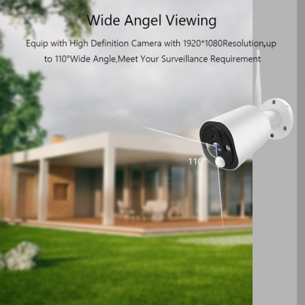 Solar Powered Wireless Security Camera