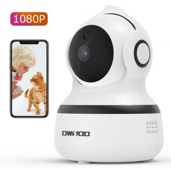 OWSOO 1080P FHD WiFi IP Camera Wireless 2.4 G Security Panoramic Viewing Camera