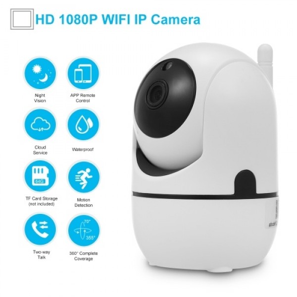 Home Security 1080P WiFi Camera Wireless IP Camera Baby Monitor