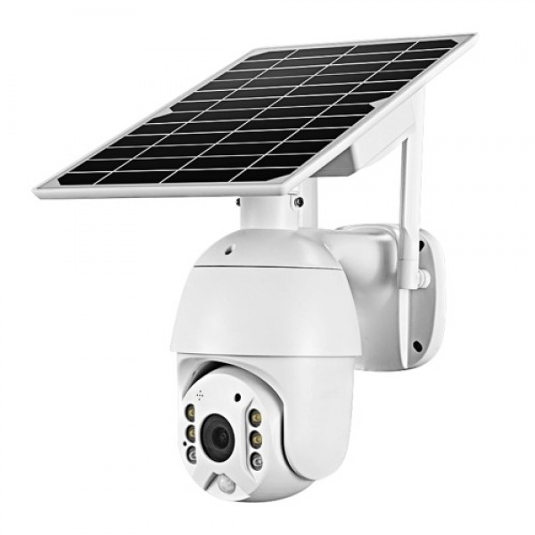 4MP Wireless Solar Panel Security Camera Outdoor Waterproof Surveillance Camera