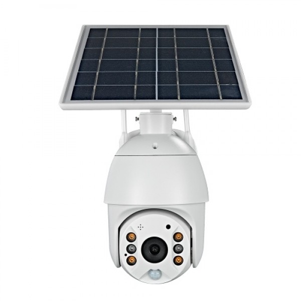 1080P Wireless Solar Panel Security Camera 2MP Outdoor Waterproof Rechargeable Battery Surveillance Camera