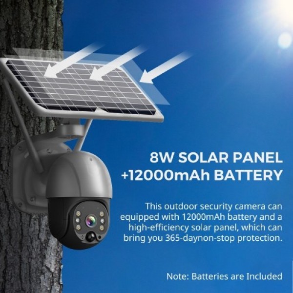 Wireless WiFi  Solar Panel Security Camera