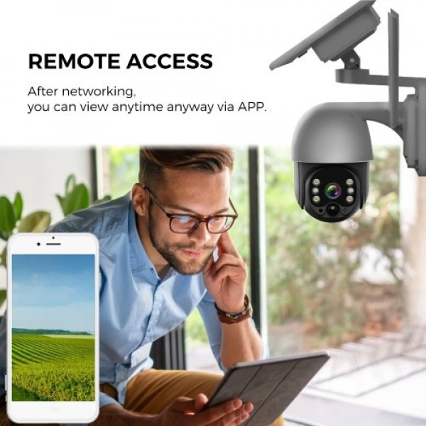 Wireless WiFi  Solar Panel Security Camera