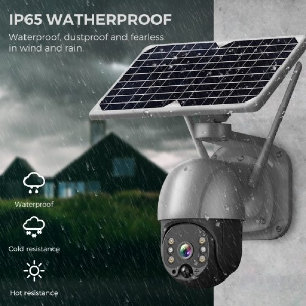 Wireless WiFi  Solar Panel Security Camera