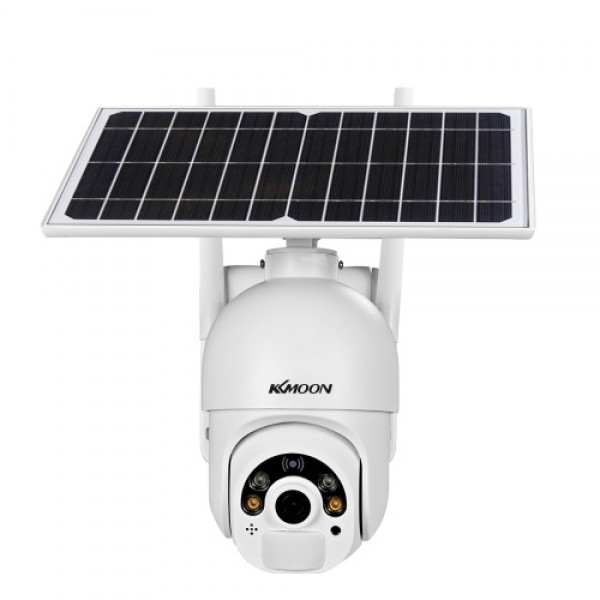 Solar Security Camera 1080P HD Outdoor Wireless WiFi PTZ Surveillance Camera