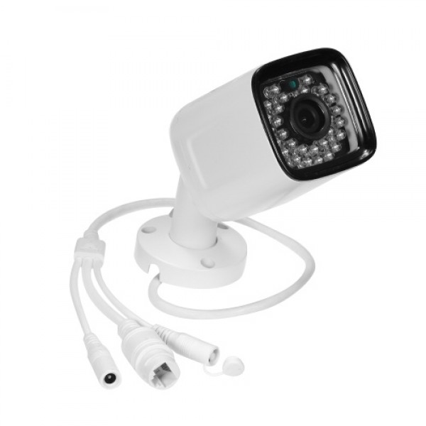 1080P HD Bullet 2.0MP 30pcs Infrared LED Lights Weatherproof Wireless IP Camera