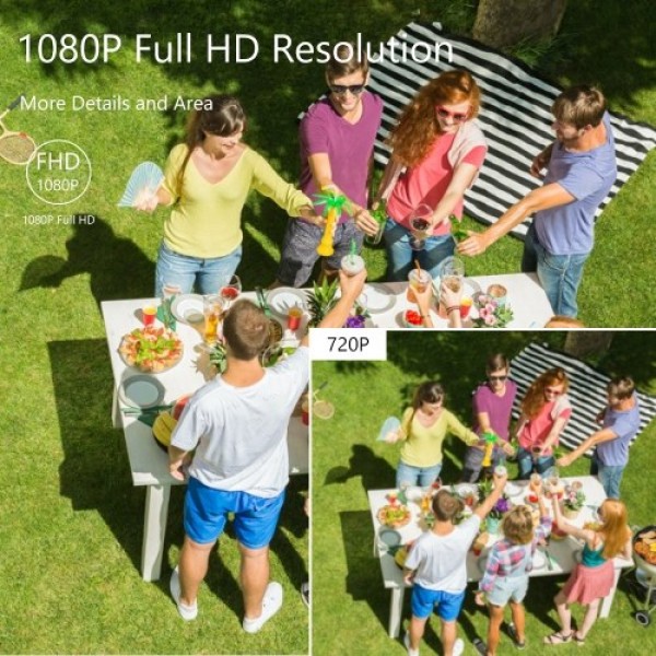 2MP 1080P Full HD Security Camera