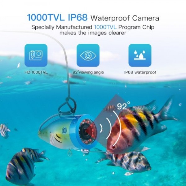 15M Fish Finder Underwater Camera