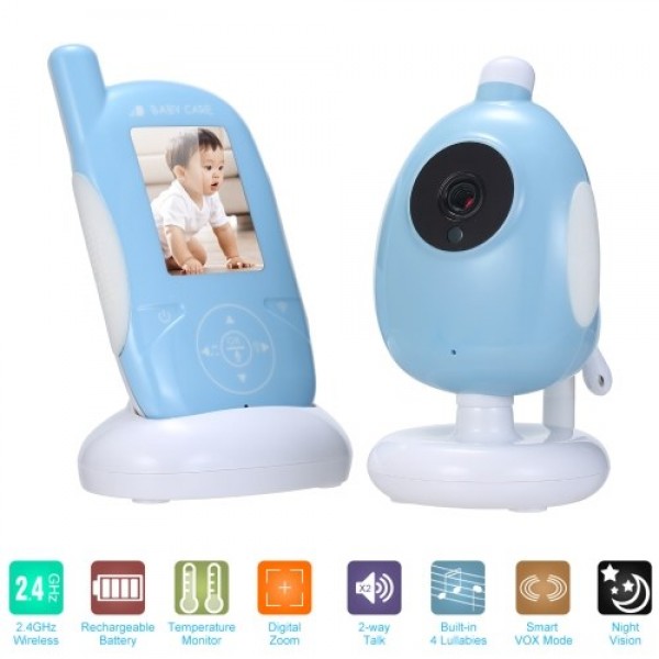 2.4in 2.4GHz Wireless Baby Monitor + Camera