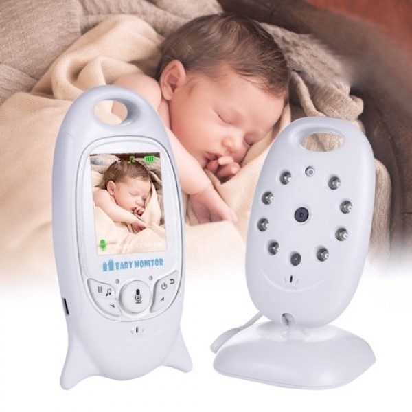 VB601 Video Baby Monitor Wireless Wifi Camera 2 Inches LCD Display Two Way Audio Talk Auto Night Vision Baby/Pet/Home Security C