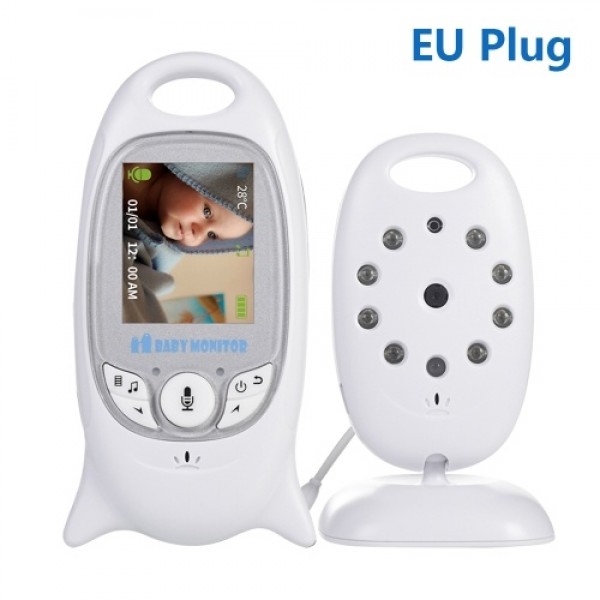 VB601 Video Baby Monitor Wireless Wifi Camera 2 Inches LCD Display Two Way Audio Talk Auto Night Vision Baby/Pet/Home Security C