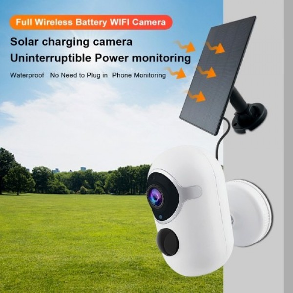 2MP WiFi Battery Security Camera  Wireless 1080P Home Surveillance Camera