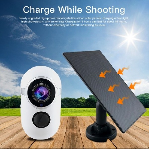 2MP WiFi Battery Security Camera  Wireless 1080P Home Surveillance Camera