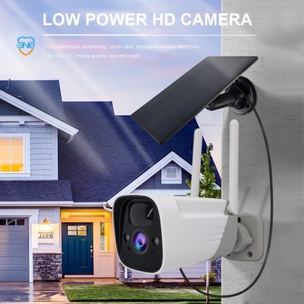 2MP WiFi Battery Security Camera  Wireless 1080P Home Surveillance Camera