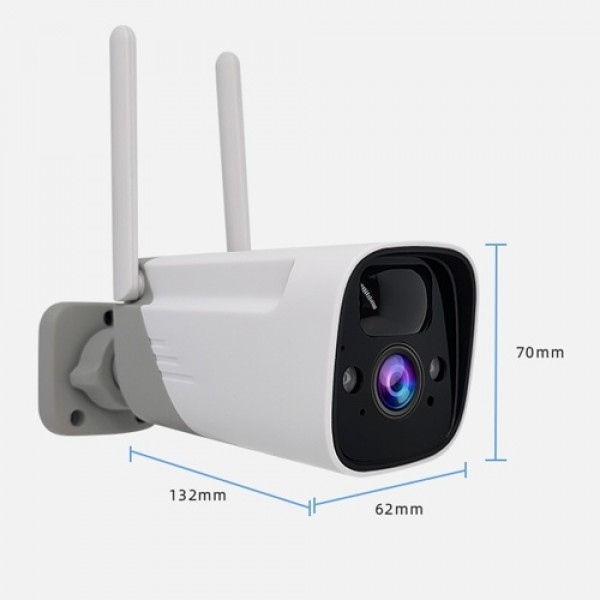 2MP WiFi Battery Security Camera  Wireless 1080P Home Surveillance Camera