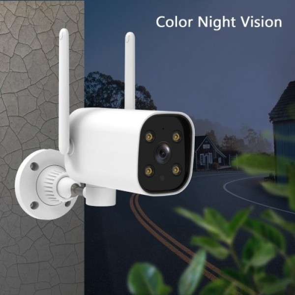 1080P Pan Rotating 180°Wireless Security Camera 2MP WiFi Surveillance Camera supports Two-way Audio Night Vision Motion Detectio