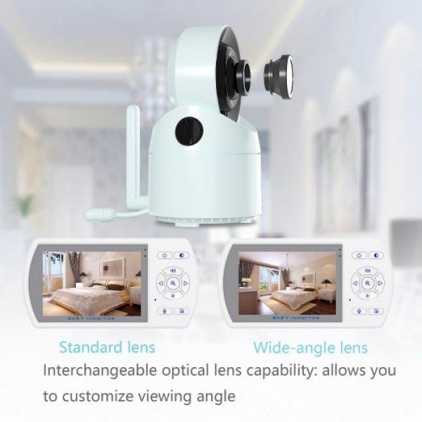 3.5 inch Wireless TFT LCD Video Baby Monitor with Night Vision